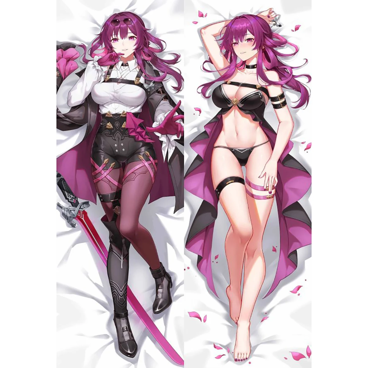 

Dakimakura Anime Kafka Double-sided Print Life-size Body Pillow Case Honkai: Star Rail Pillowcase Anime Body Pillowcase