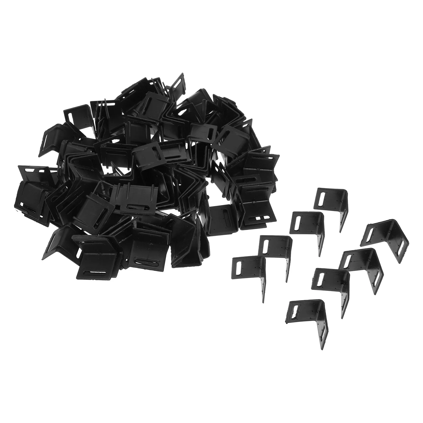 100Pcs Plastic Corner Protector Protector for Truck Flatbed Bundling Securing Load Strapping Supplies Ratchet Strap