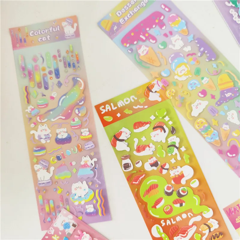 Cute Fruit Sticker Junk Journal Album Happy Planner DIY Scrapbooking Craft Photo Decoration Stickers Korean Stationery