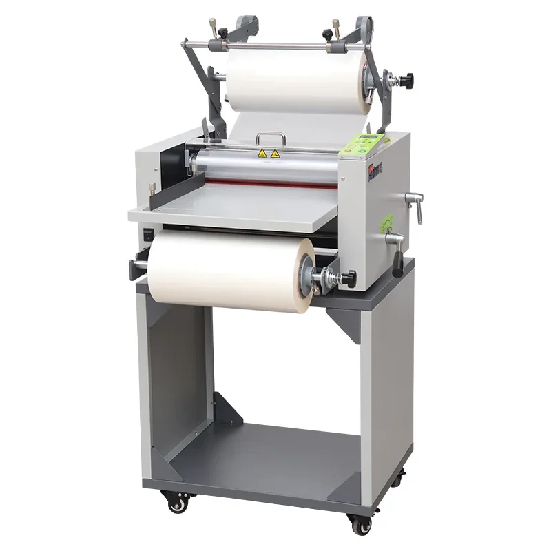 Laminating machine Automatic large steel roller adjustable speed Automatic hot and cold mounting High speed A3