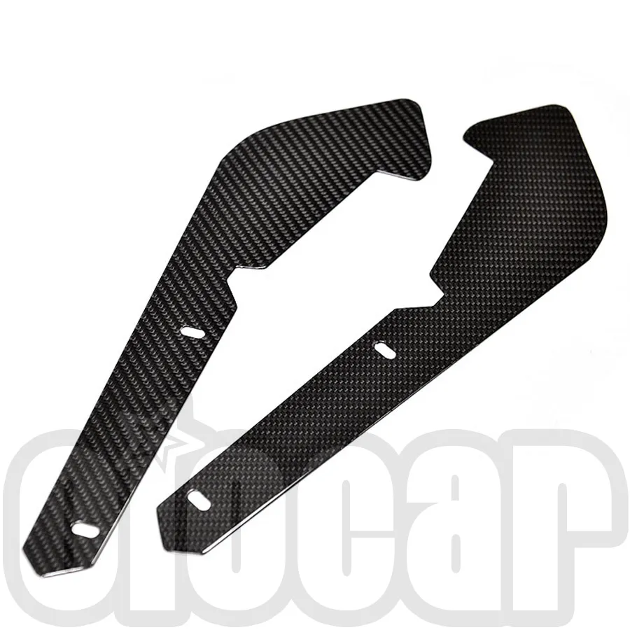 oiomotors Dry Carbon Fiber Front Splash Guards Arch Guards Mud Flaps for BMW G87 M2