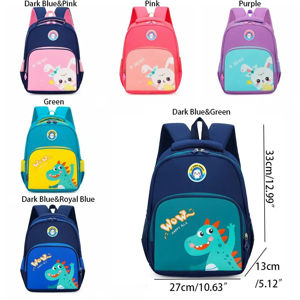 Grappige Schattige Cartoon Dinosaurus Rugzak Lichtgewicht Dinosaurus Patroon Kinderen Schooltas Ademende Kleuterschool Schooltas Jongen