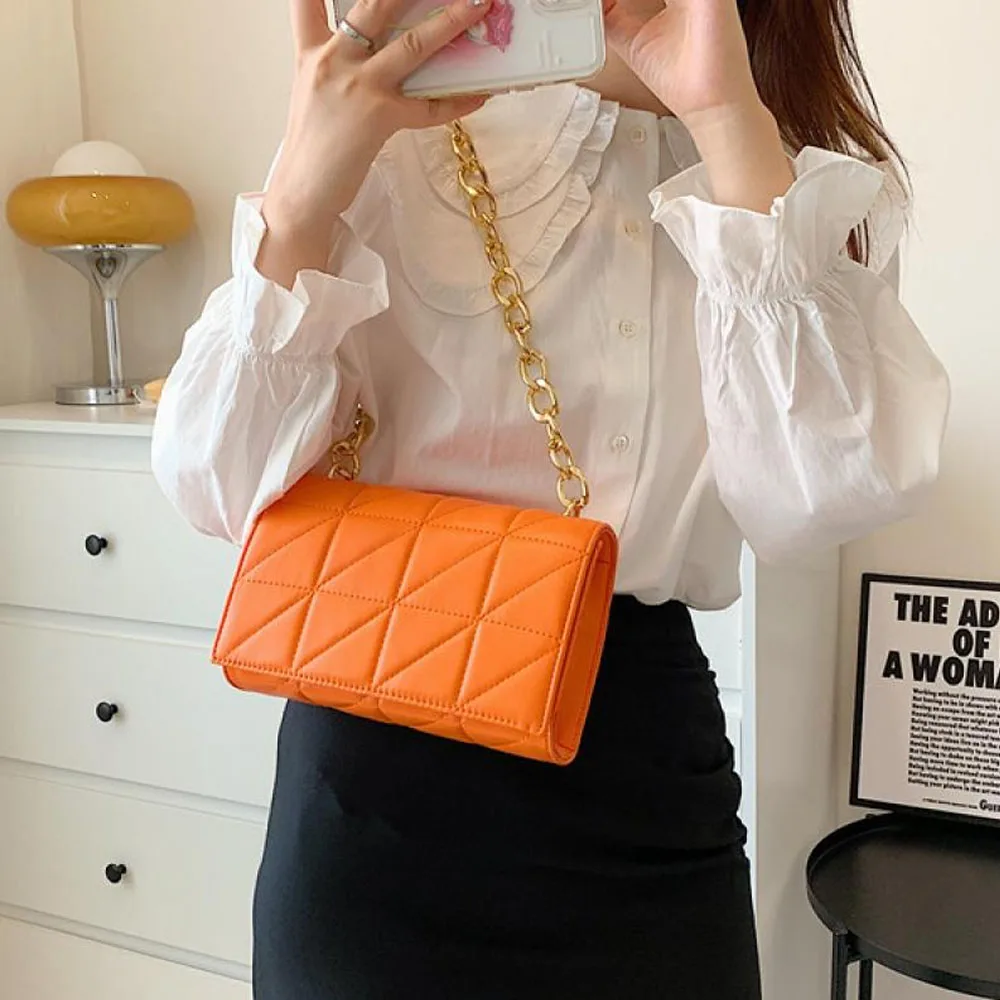 Designer Handbags Fashion Mini Chain Small Square Bag Totes Bags Purses Girls Shoulder Bags for Women 2024 New Crossbody Bags