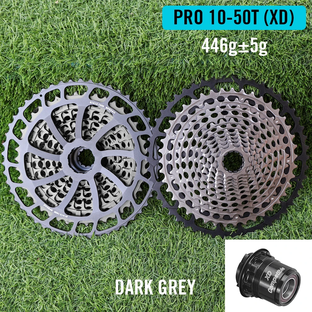 SPEDAO 12 Speed MTB Cassette 10-52T 10-50T 11-50T XD HG Vrijloop Lichtgewicht CNC K7 Tandwiel Aandrijflijn Upgrade Fiets Onderdelen