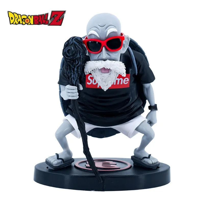 Dragon Ball ROSHI Trendy Brand Martial Arts Wealthy SKR Trendy Clothing Trendy Play Doll Model Desktop Decoration Car Ornament