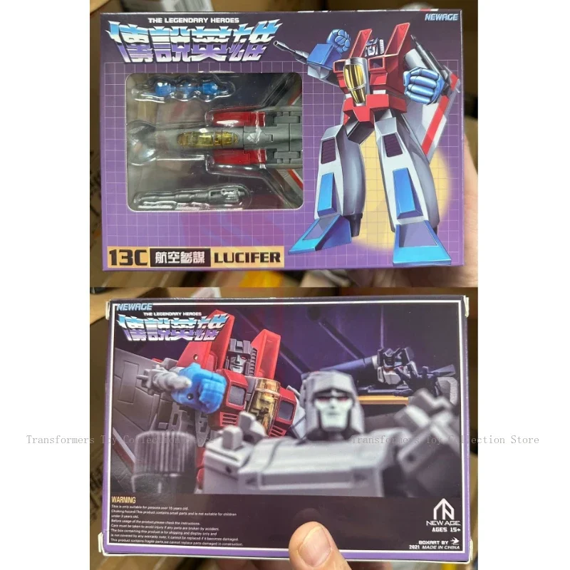

Новый запас NA H13C Starscream, маленькая масштабная игрушка-трансформер, фильм, аниме, фигурка, модель, подарочная коллекция, подарок на день рождения