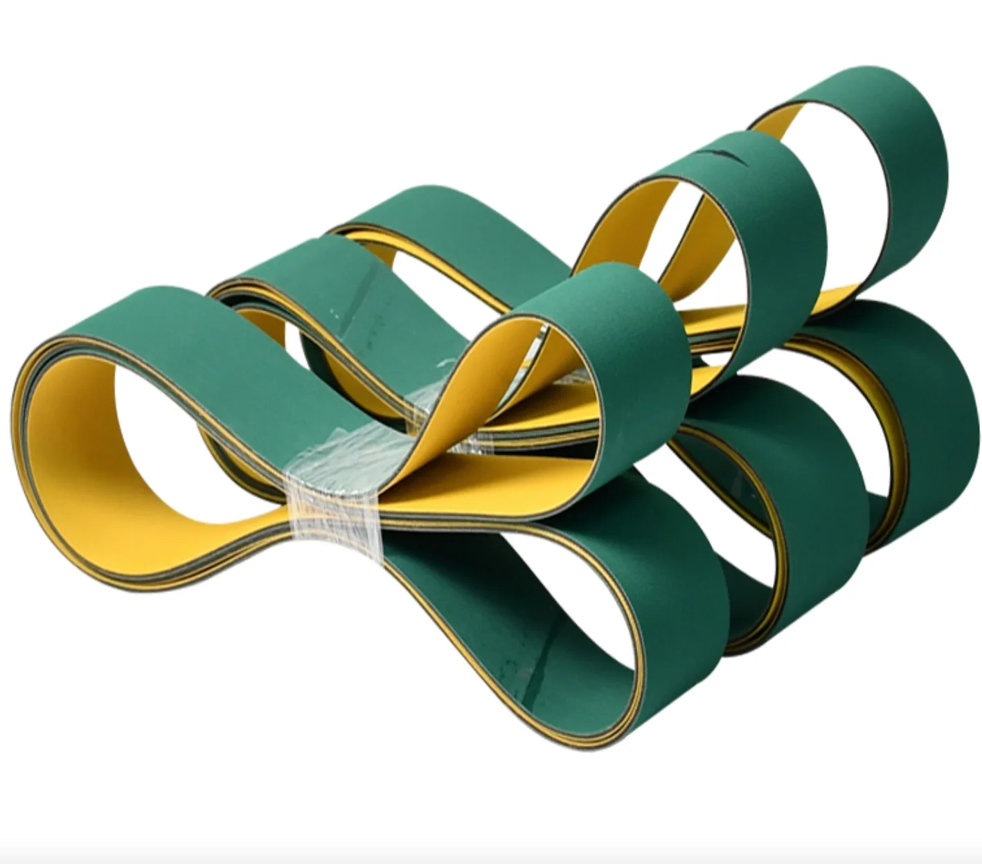 

Perimeter:1800x30x2mm Yellow-Green Sheet Base Belt Wear-Resistant Conveyor Belt Nylon Industrial Belt