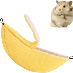 Banana Hammock House for Small Animal, Hammock for Hamster, Ninho Quente, Sugar Glider, Small Hammock, Pet Acessório 6 principais vendas casinha ninho passarinho - №4