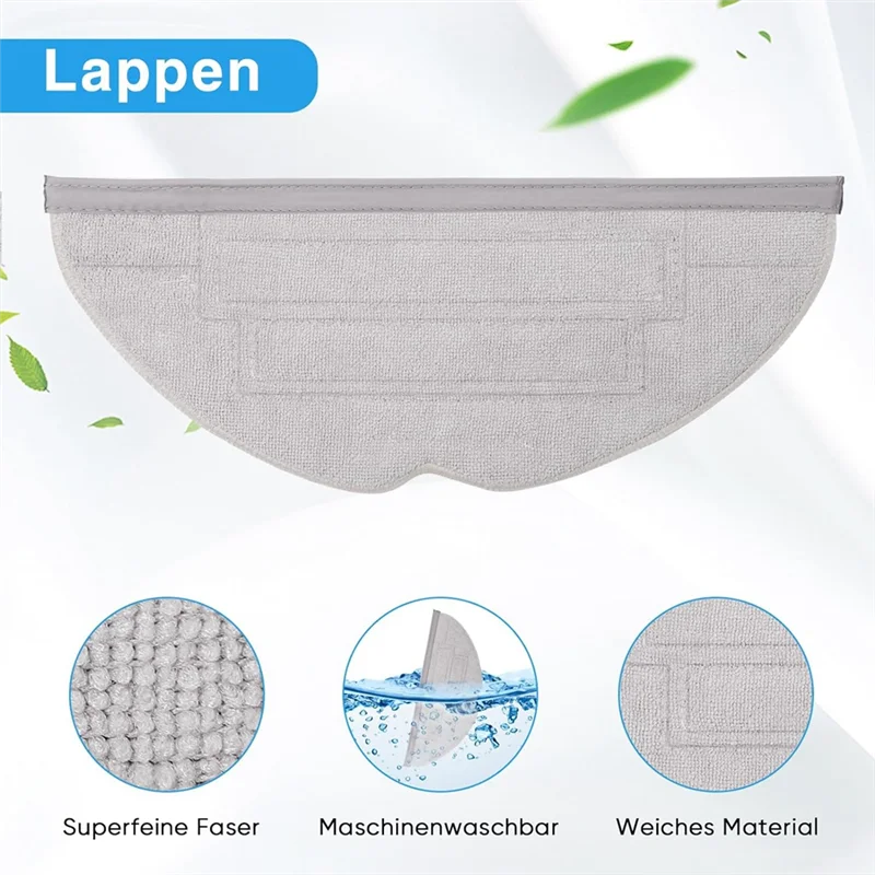 ABUD-untuk Roborock S8 Pro Ultra/S8/S8 +/S8 Plus Suku Cadang Penyedot Debu Sikat Sisi Utama Filter Hepa Kantong Debu Kain Pel