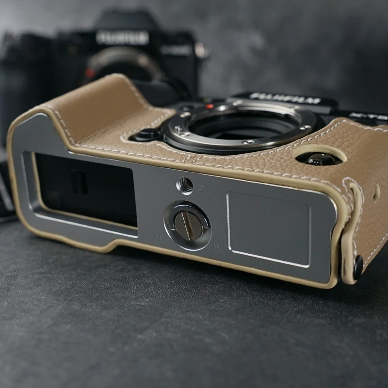 Чехол для фотоаппарата ручной работы из натуральной кожи для Fuji XT50