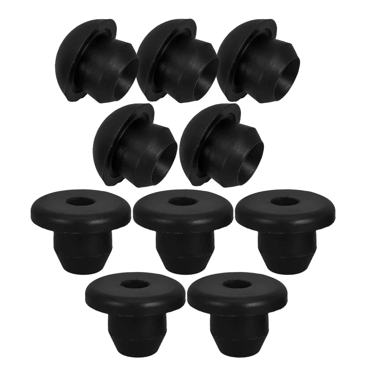 

10pcs Jack Plug Rubber Horizontal Oil Filler Floor Bottle Repair Hydraulic Bung Furniture Parts Easy Install Durable Sealing