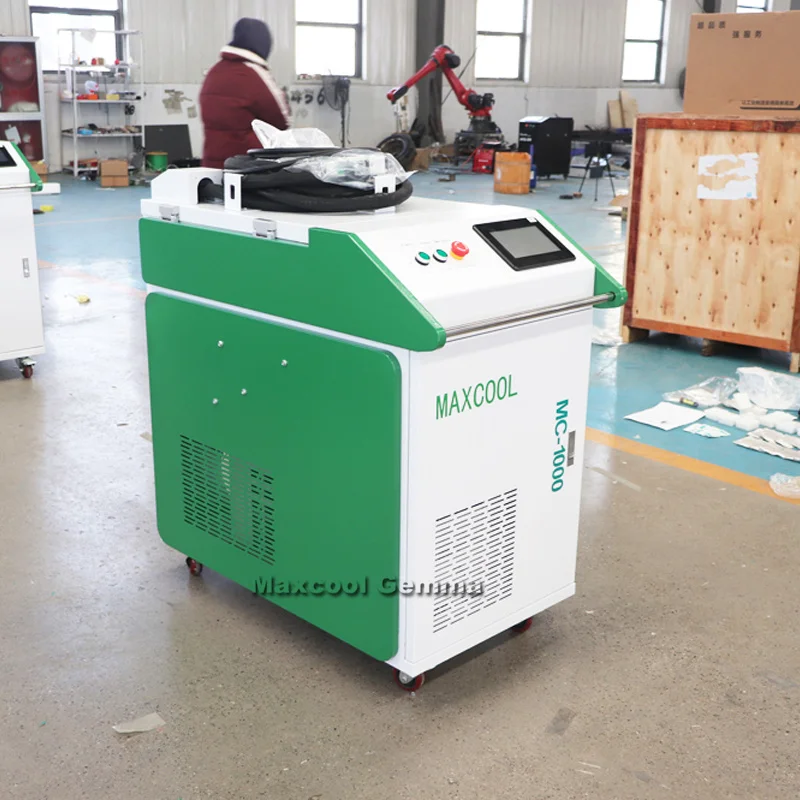 

MaxCool Rust Remover Cleaner 1500w 3000w Continuous Laser Cleaner Fiber Laser Cleaning Machines