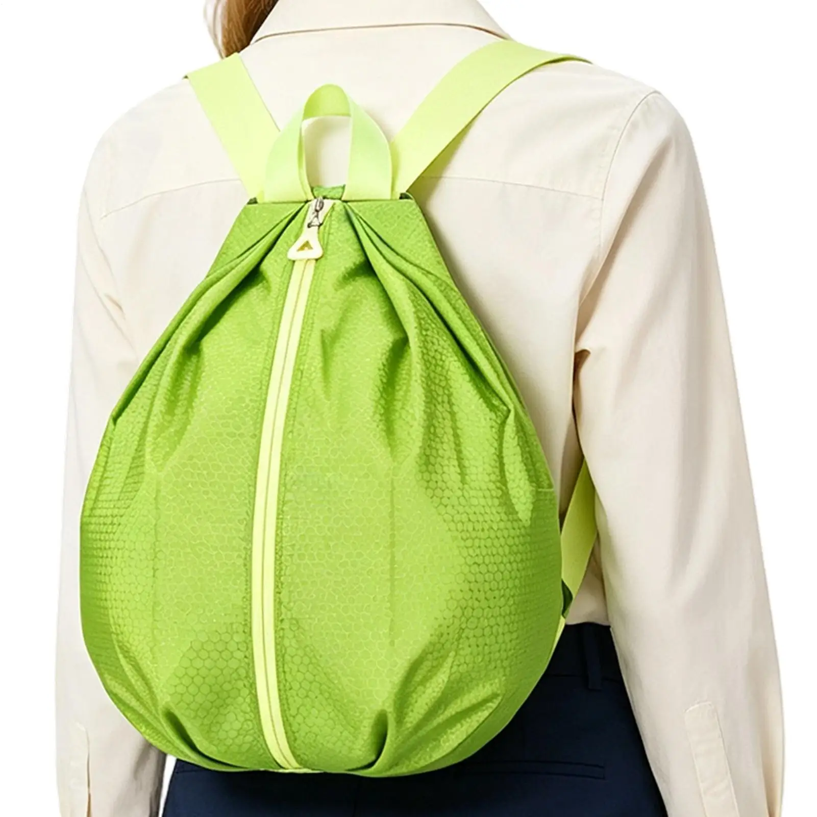 Foldable Backpack For Travel Drawstring Portable Waterproof Bag Women Hiking Backpack For Hiking Rucking Outdoor Adventure