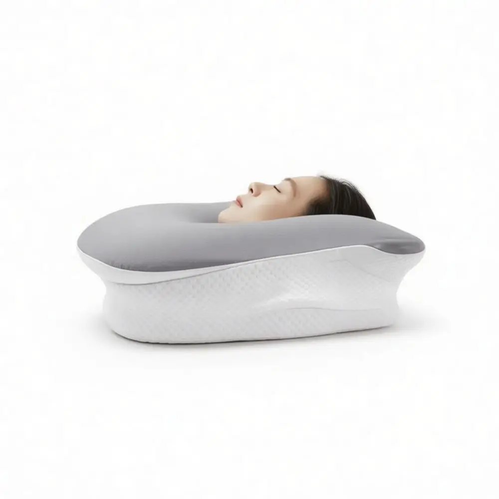 Memory Foam Butterfly Pillow Ergonomic Cervical Support Slow Rebound Breathable Cushion For Daily Sleep And Relaxation