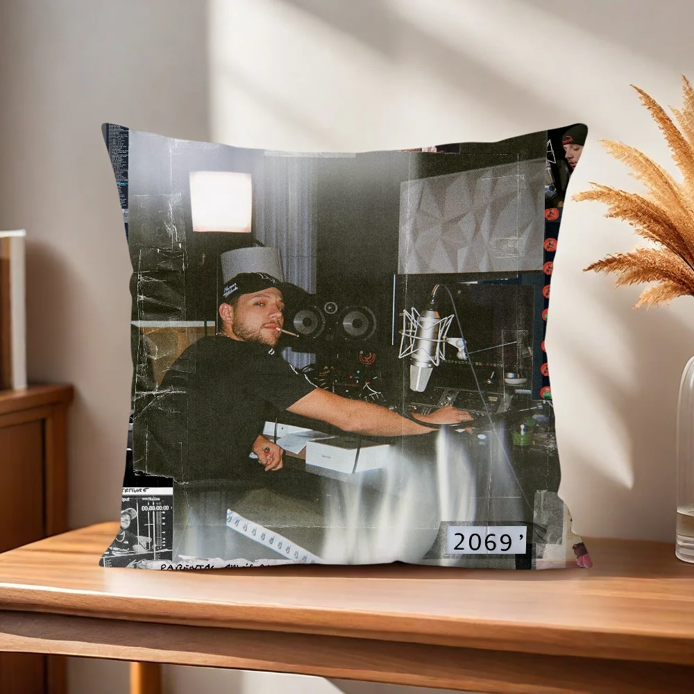 Rapper PLK Grand Garcon Kissenbezug für Zuhause, Sofa, Wohnzimmer, Büro, Café, Auto – Detail 4