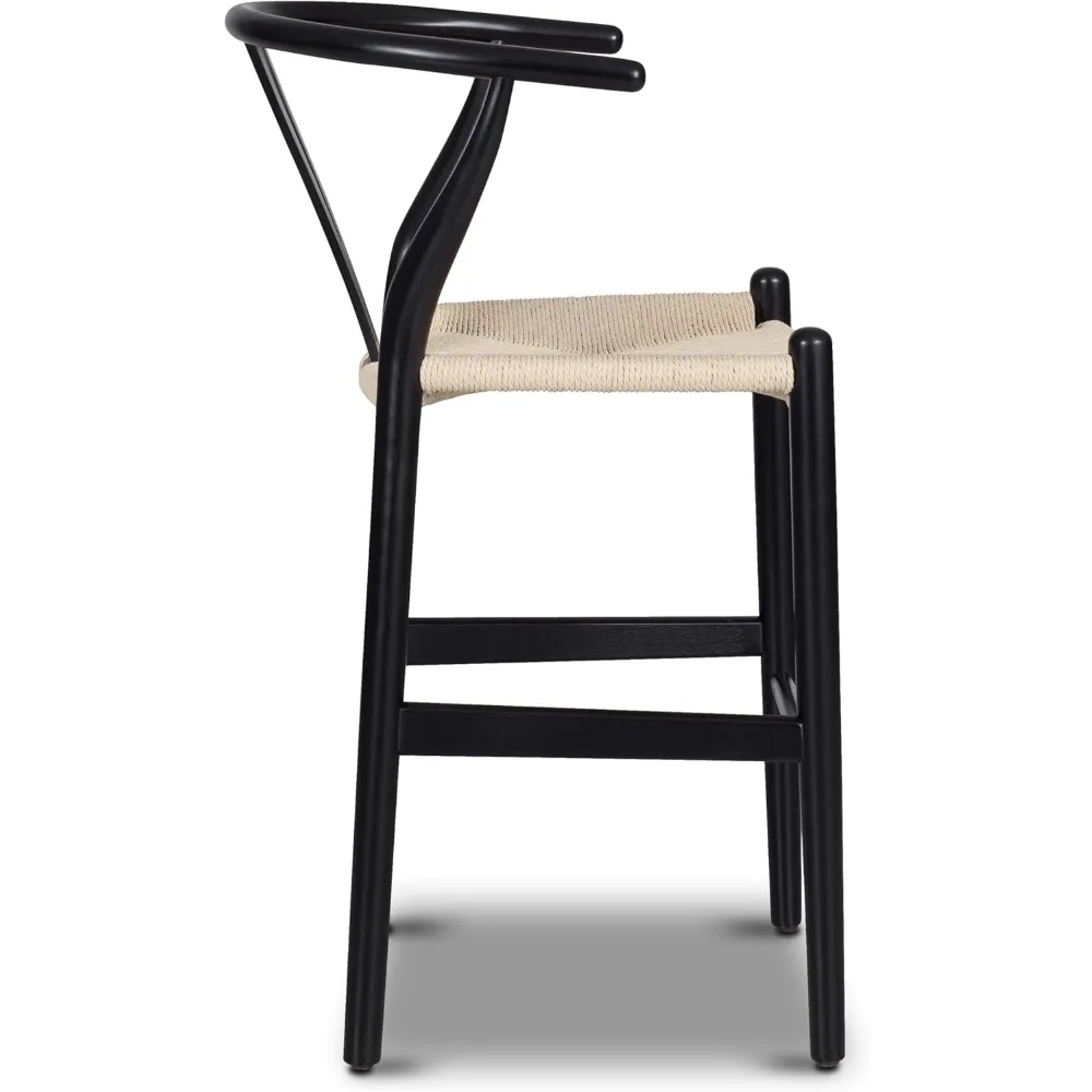 Weave Moderner Mid-Century-Esszimmerstuhl aus Holz