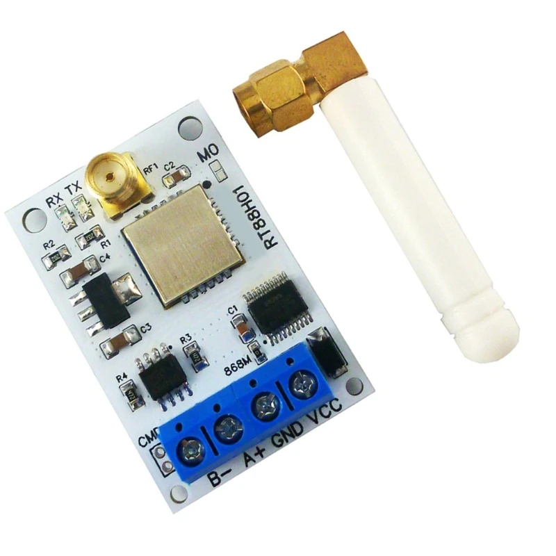 433M 868M Secure Long Distance Wireless RS485 Module for Remote Monitoring and Data Collection