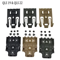 Tactical Quick Locking System Kit Gun Holster Adapter with QLS19 & QLS22 for GL 17 19 1911 SIG P226 Hunting Accessories