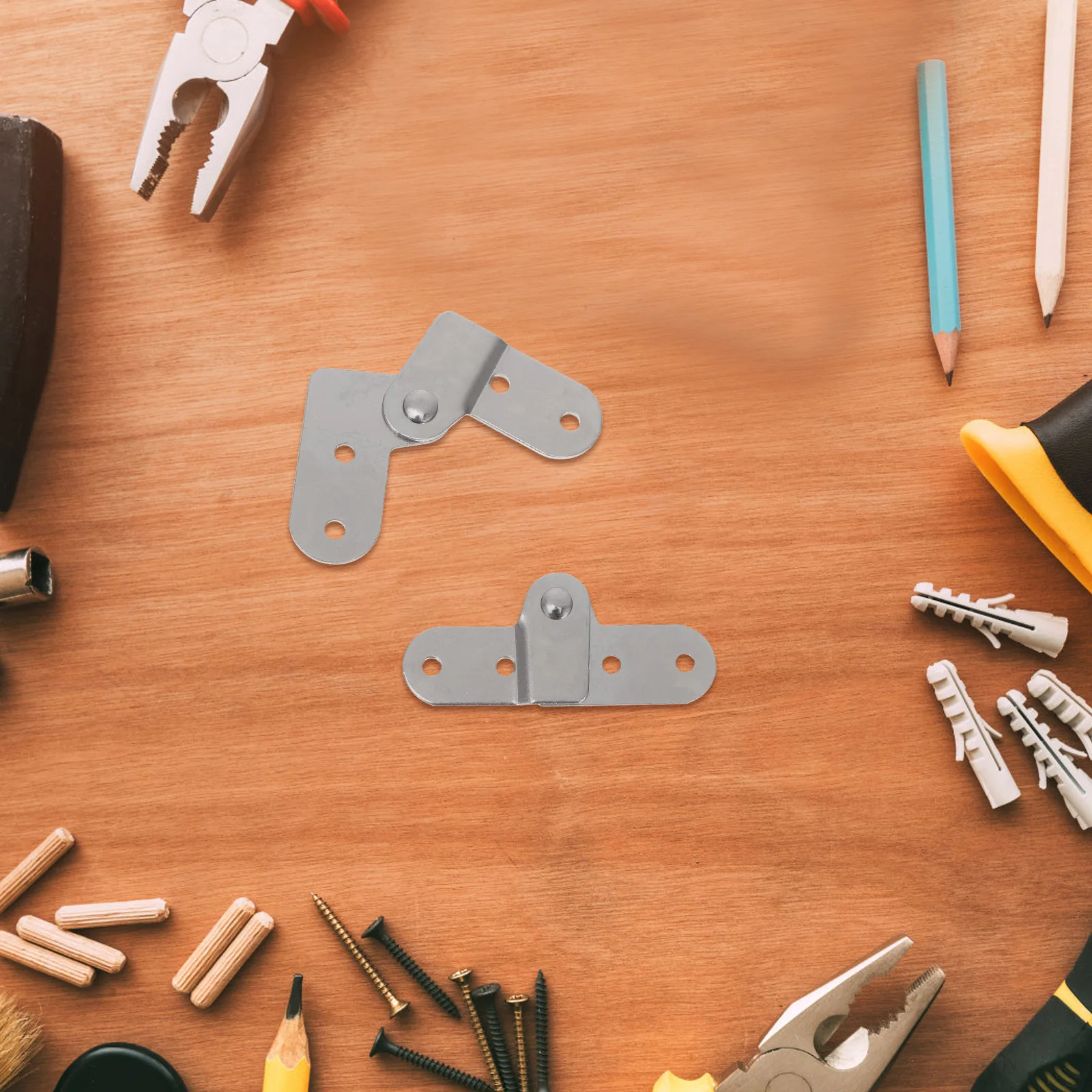 

2pcs Folding Hinge Chicken Beak Hinges Attic Ladder Hinge Replacement Hinge Step Ladder Hinge Attachment Telescopic Ladder Hinge