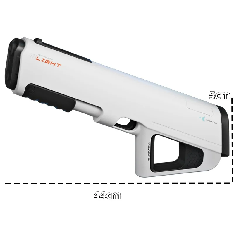 Pistola ad acqua continua elettrica a impulsi con assorbimento automatico dell'acqua Regalo giocattolo da battaglia da spiaggia estiva all'aperto