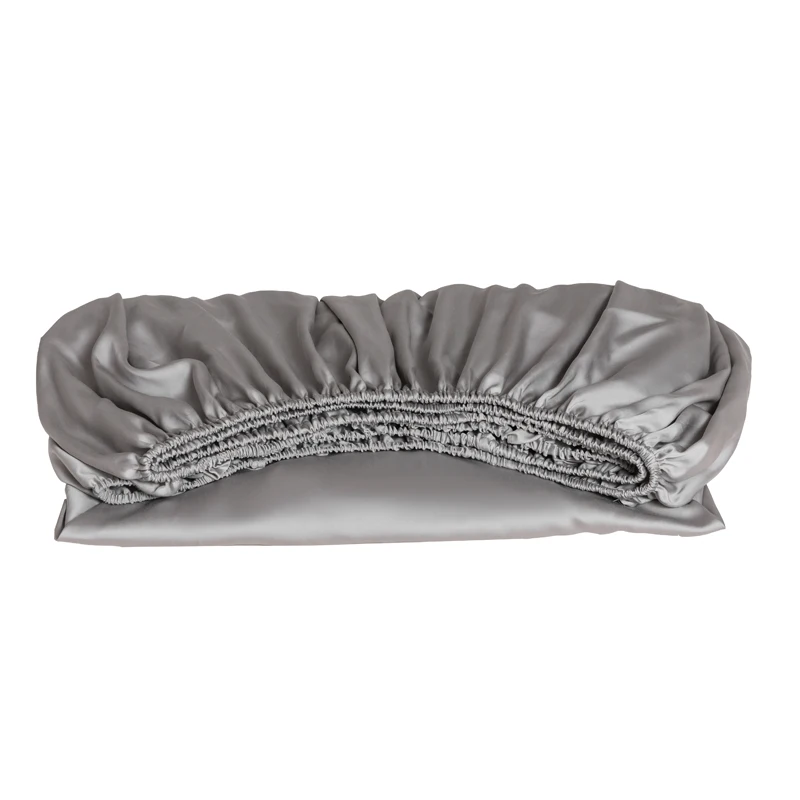 Lenzuolo con angoli in bambù 100% con fascia elastica lenzuolo con raffreddamento liscio coprimaterasso antiscivolo con conteggio di 1000 fili per letto matrimoniale King size