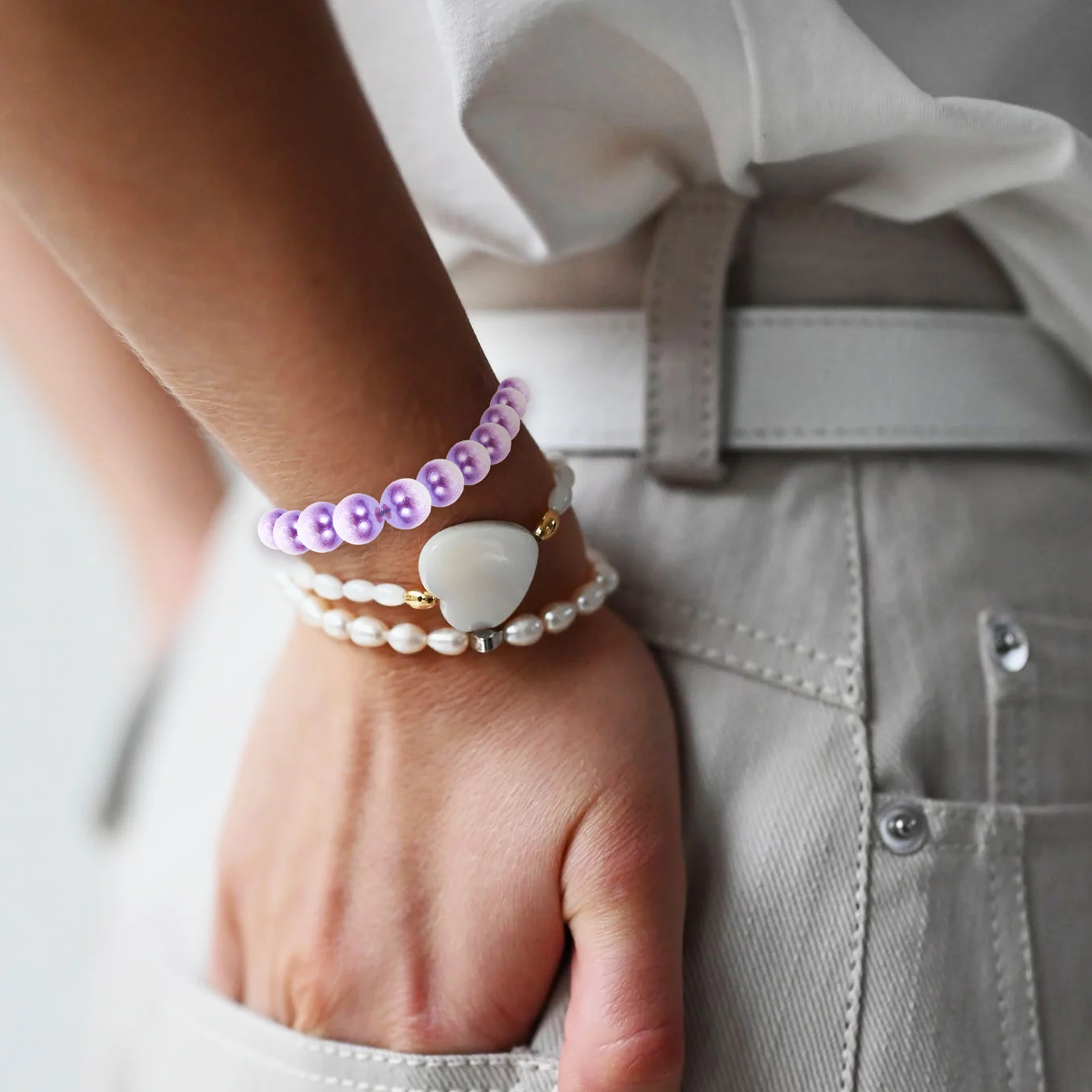 

1 пакет жемчужных бусин, прочный смола, пластик, креативные принадлежности для рукоделия, аксессуары для самостоятельного изготовления, бусины-разделители для изготовления ювелирных изделий, подвески