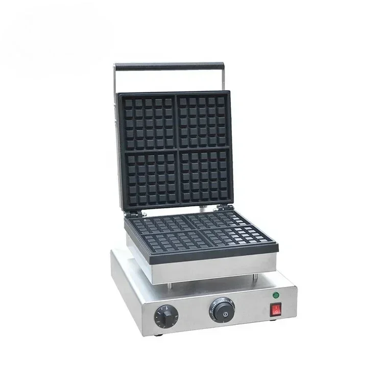 Snack Equipment Commercial Cubble Cone Egg Making Belgian Waffle Machine