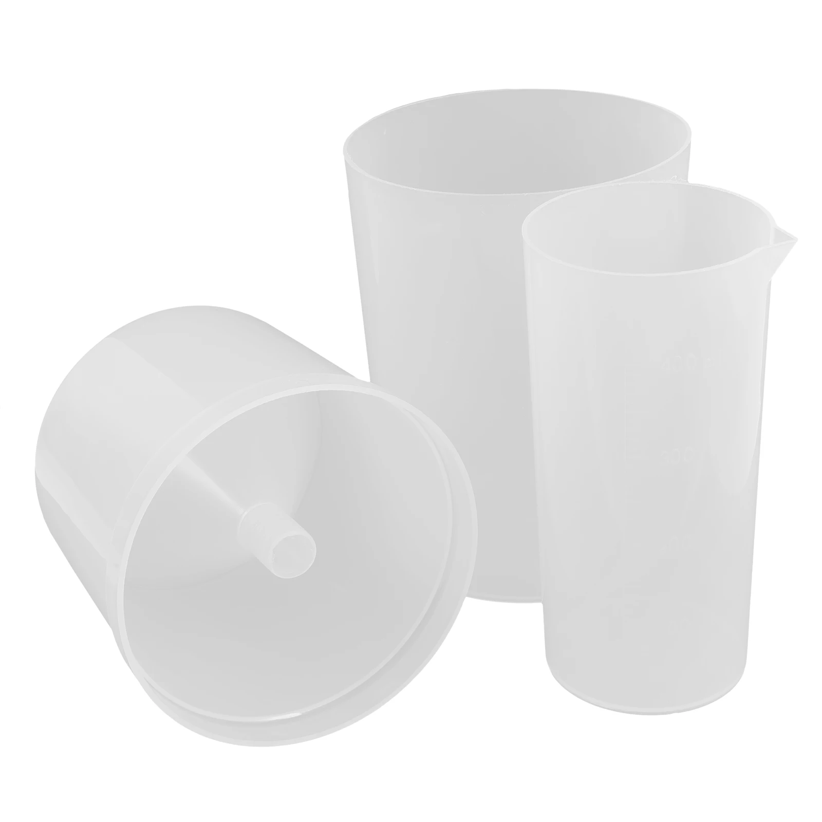 1 set pluviometro in plastica facile da leggere accurato prato giardino agricoltura a forma di cono tubo trasparente calibri livello acqua forniture