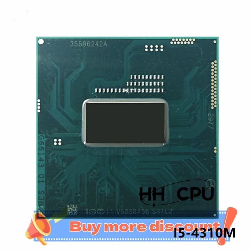 Core I5-4310M CPU I5 4310M SR1L2 processor FCPGA946 2.70GHz-3.40GHz L3=3M Dual core