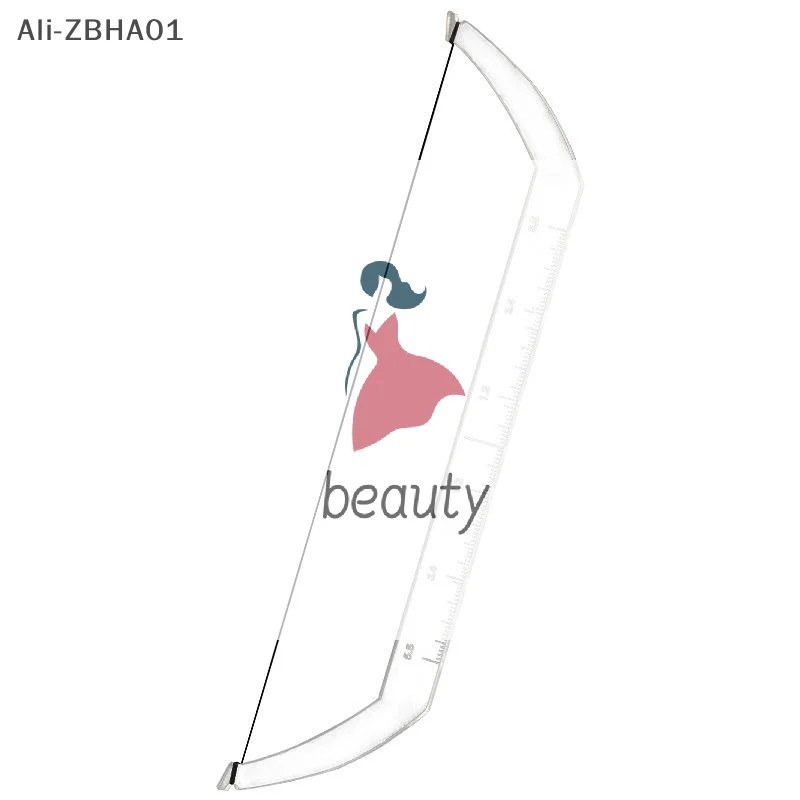

Positioning Ruler Eyebrow Tattoo Line Drawing Auxiliary Tool Permanent Makeup Accessories Bow And Arrow Eyebrow Mapping Ruler