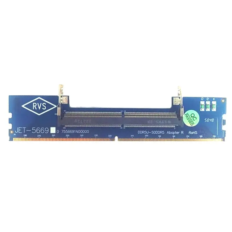 Delicate Texture-DDR5 U-DIMM Desktop Adapter Card Laptop RAM To SO DDR5 Memory Tester SO DDR5 To DDR5 U-DIMM Converter
