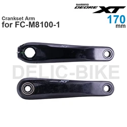 SHIMANO Crankset Arm for SLX FC-M7100 DEORE XT FC-M8100 170 175mm Original Parts