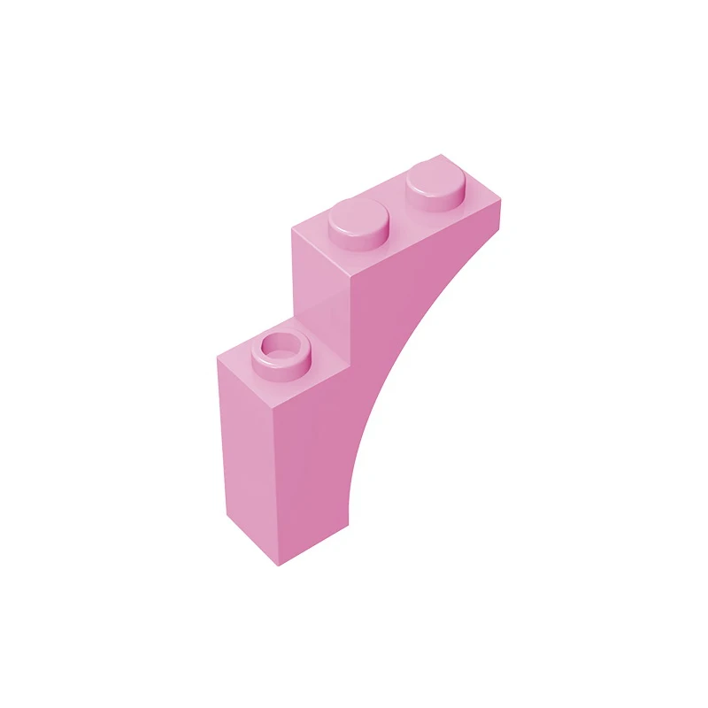 Gobricks GDS-717 BRICK WITH BOW 1X3X3 compatible with lego 13965 children's toys Assembles Building Blocks Technical