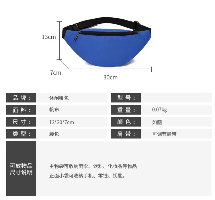 Deadpool & Wolverine Fanny Pack Men Women Marvels Action Figures Waist Bags Outdoor Sport Travel Belt Bag Cross Body Pouch Gift