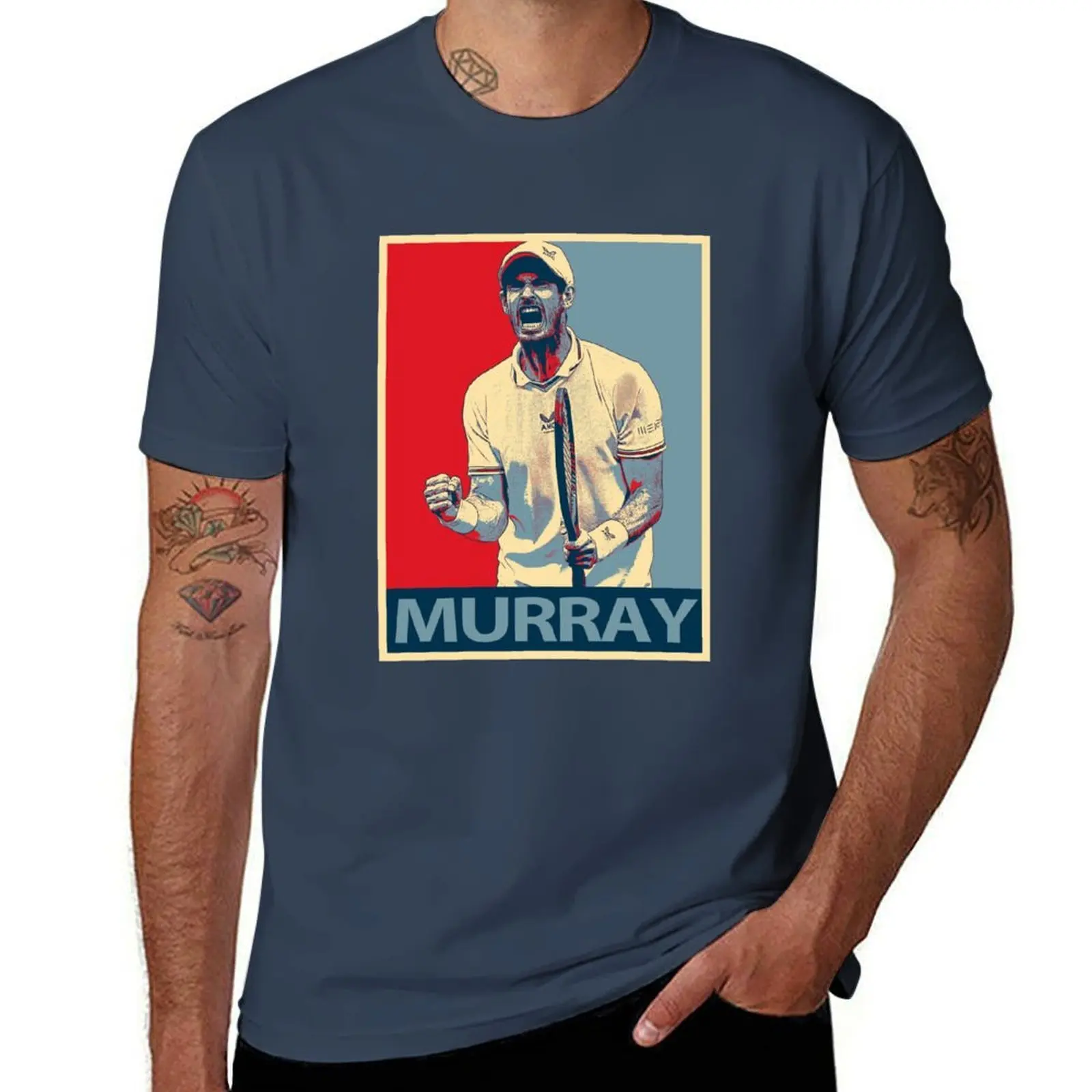 

Andy Murray T-Shirt t shirt man cotton man t shirts for men casual T-Shirt