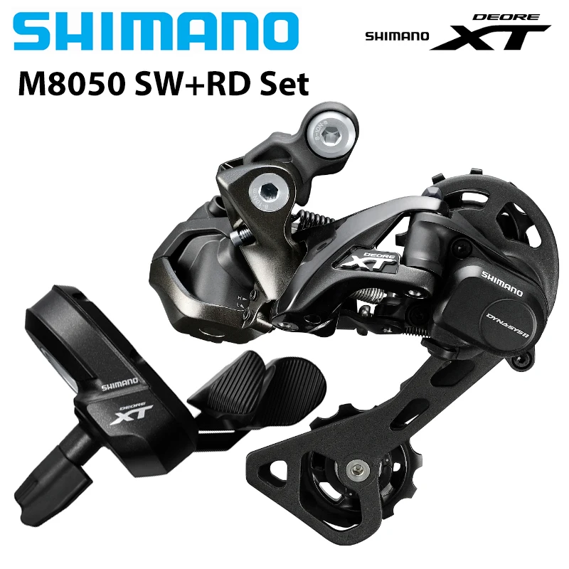 パーツ SHIMANO XT DI2 RD-M8050-GS + SW-M8050 S4a200dd044be487788e7472151569