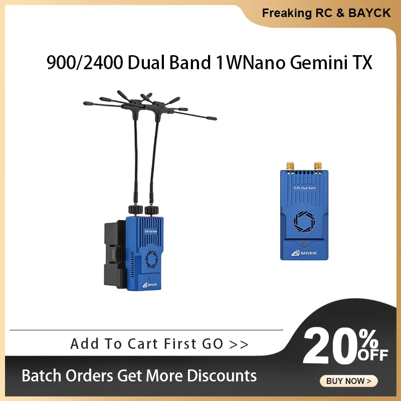 

BAYCKRC 900 2400 Двухдиапазонный 1WNano Gemini TX