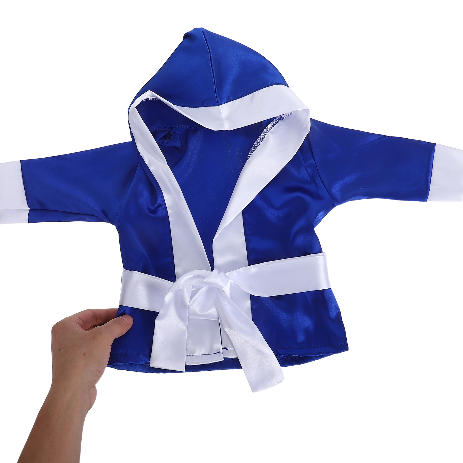 

Photo Boxing Costume Infant Photoshoot Outfits Boy ing Blue Chemical Props