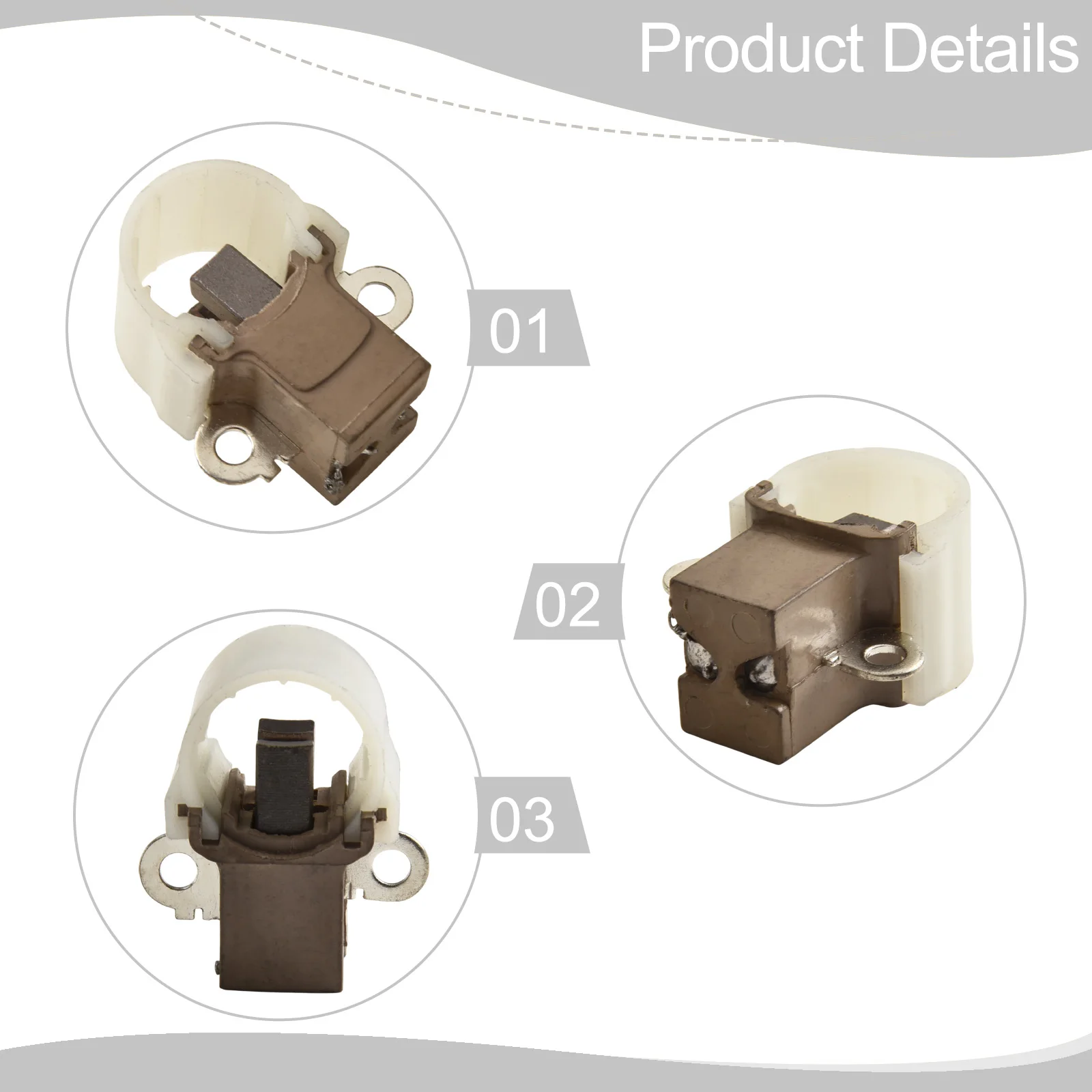 Brush Holder For Toyota Alternator 27370 75060 Carbon Brushes & Brush Holder Repair Kit for Exceptional Performance