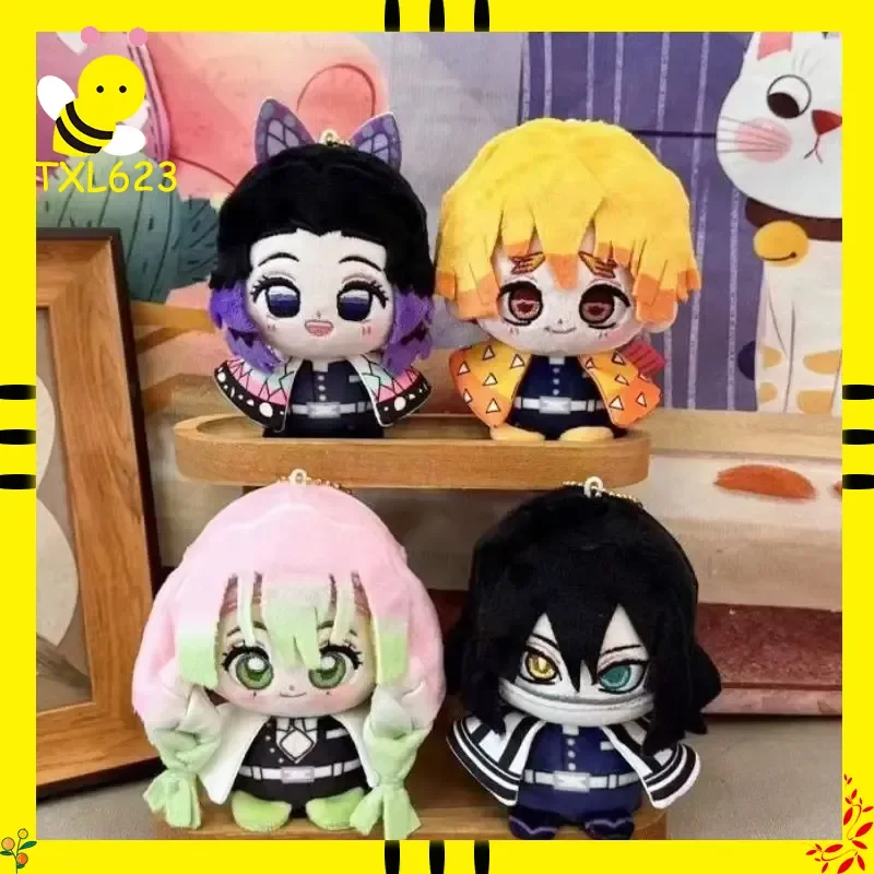 

Demon Slayer Anime Plush Dolls in Stock Kanroji Mitsuri Agatsuma Zenitsu Shinobu Iguro Obanai Stuffed Collectible Toys Gift