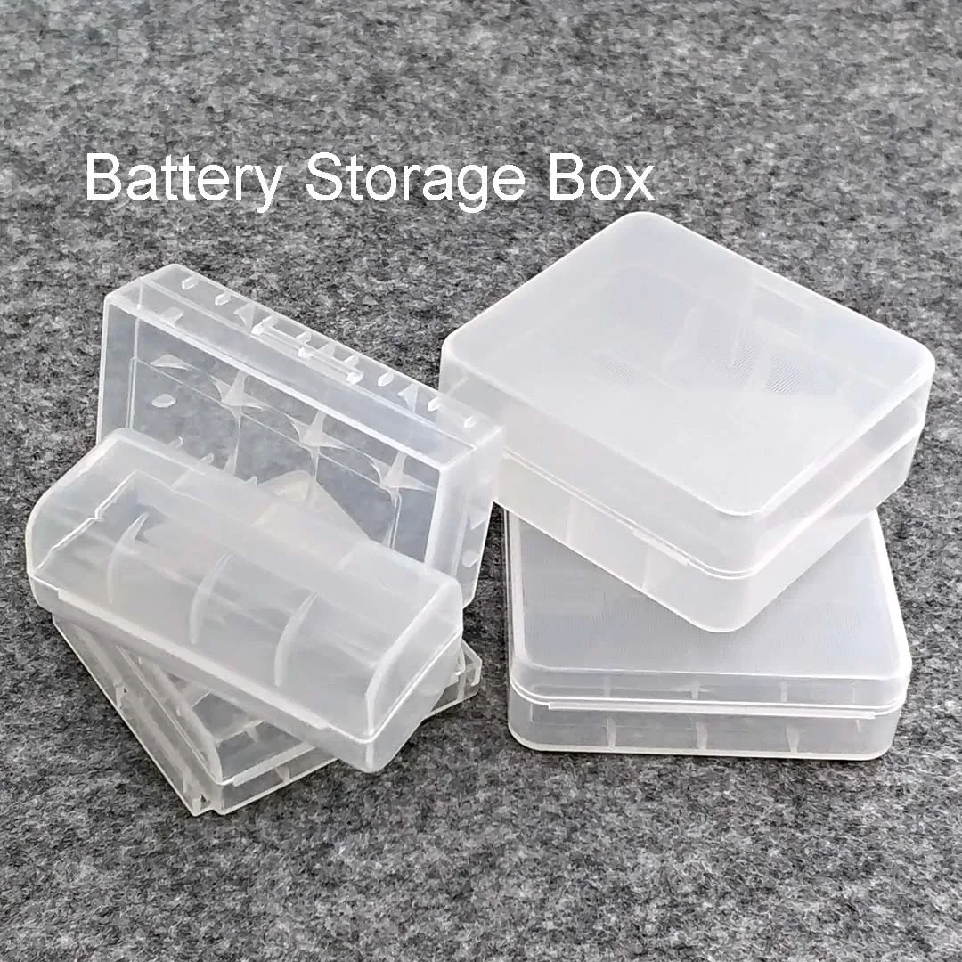 Durable 26650 18650 Battery Storage Box Hard Case Holder For 2/4 18650 4x AA 4xAAA Rechargeable Battery Power Bank Plastic Cases