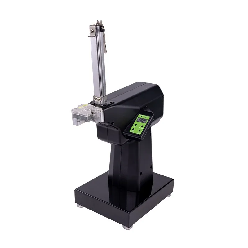 Compact Digital Control Net Bag Clipping Machine Adjustable Staple Interval Easy Operate Mesh Bag Sealing Machine