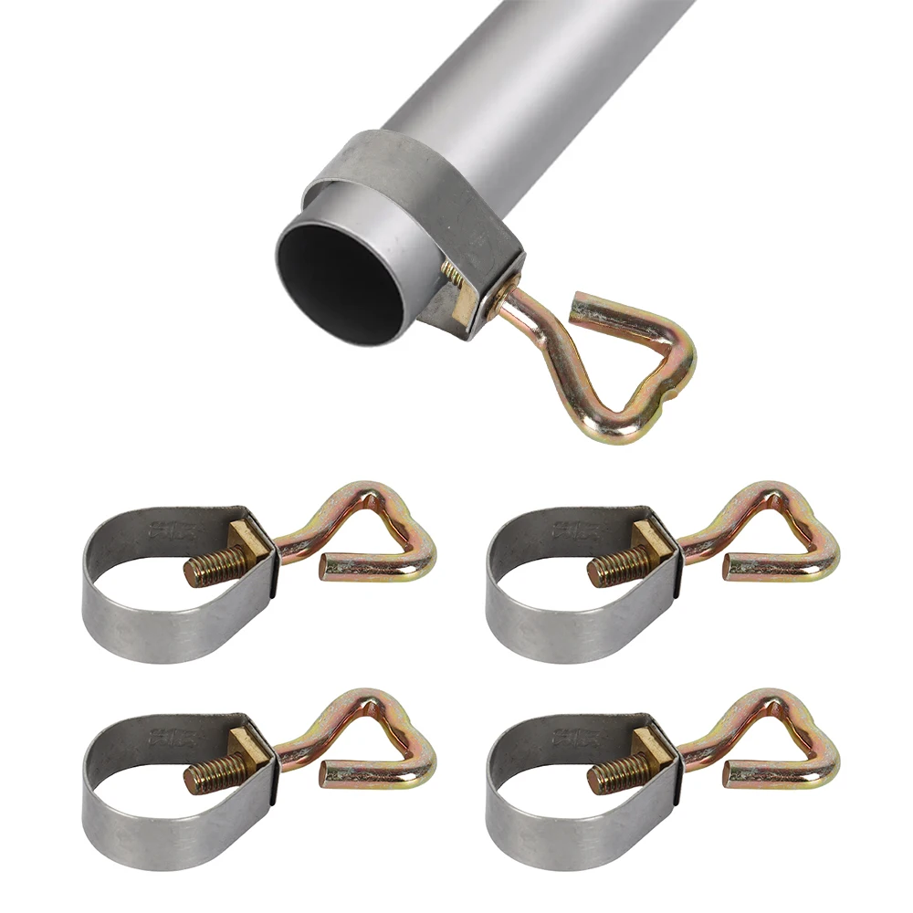 4PCS Adjusting Caravan Motorhome Awning Tent Clamps Awning Pole Clamp 21-23mm Or 24-26mm For RV Accessories