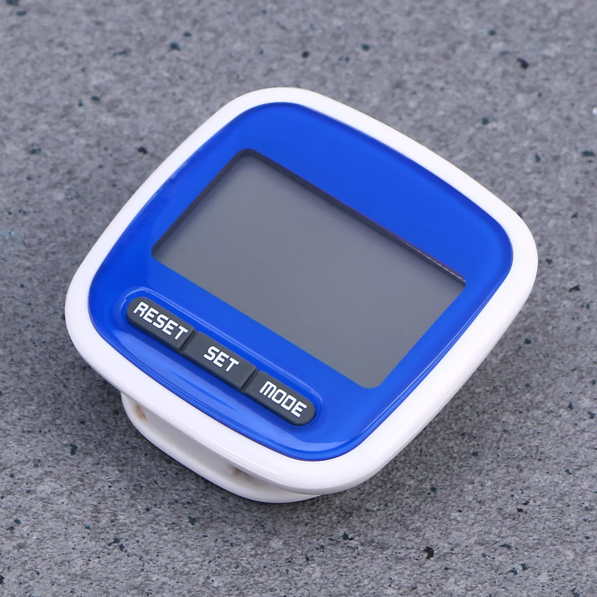 Multi-function LED Display Pocket Pedometer Step Counter (Blue)