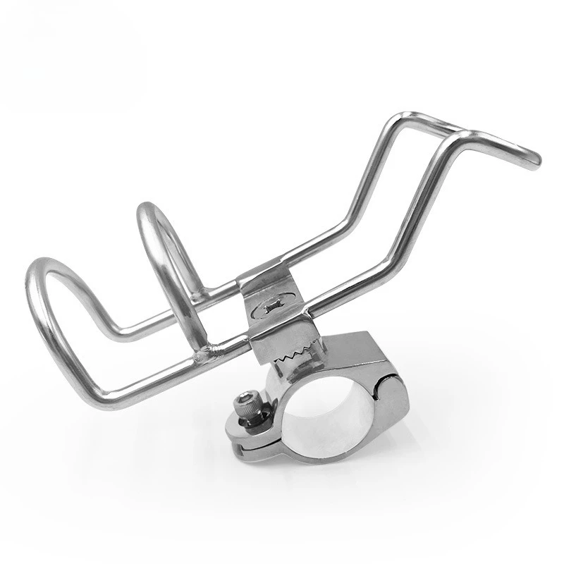 

Stainless steel fishing rod bracket sea fishing boat bracket guardrail yacht fishing rod bracket accessories
