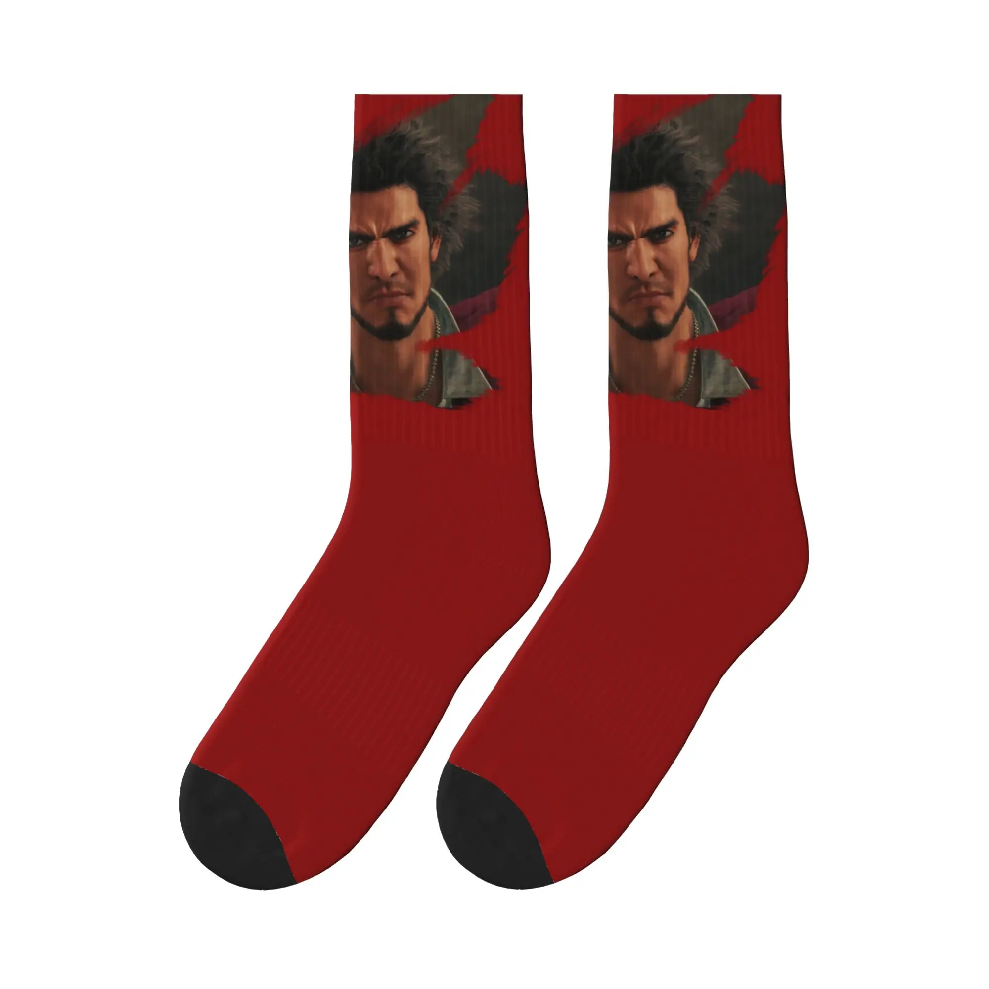

Ichiban Kasuga - Yakuza Sports Socks High Quality Stockings All Season Long Socks for Unisex Birthday Present