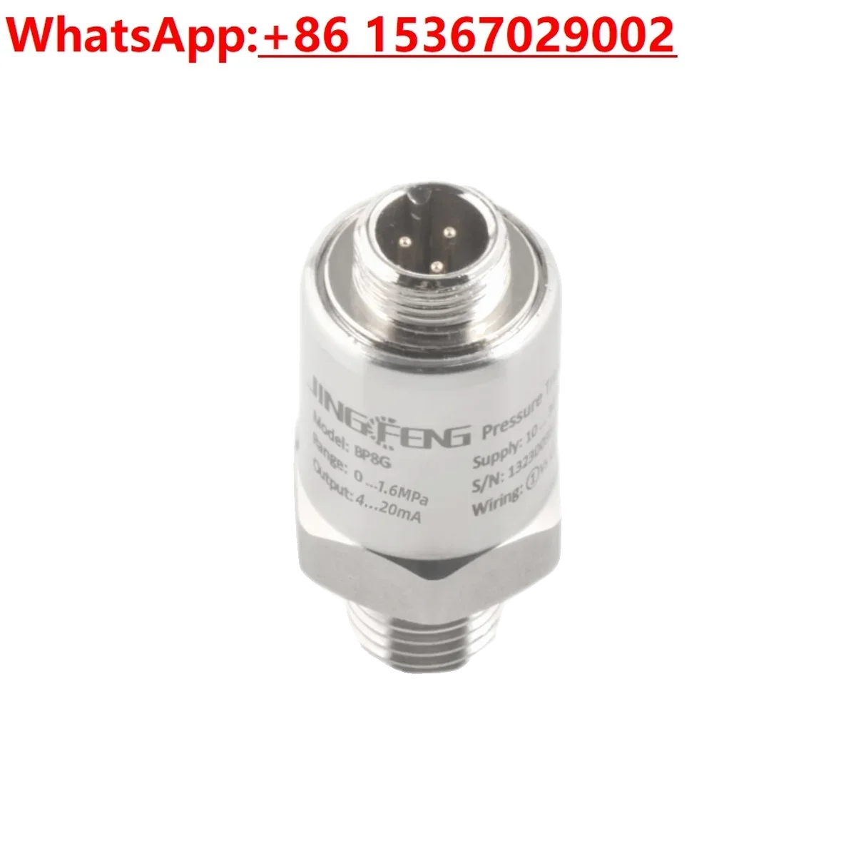 2PCS Screw air compressor variable frequency water pump pressure transmitter gas sensor intake4-20ma measurement  control2minute