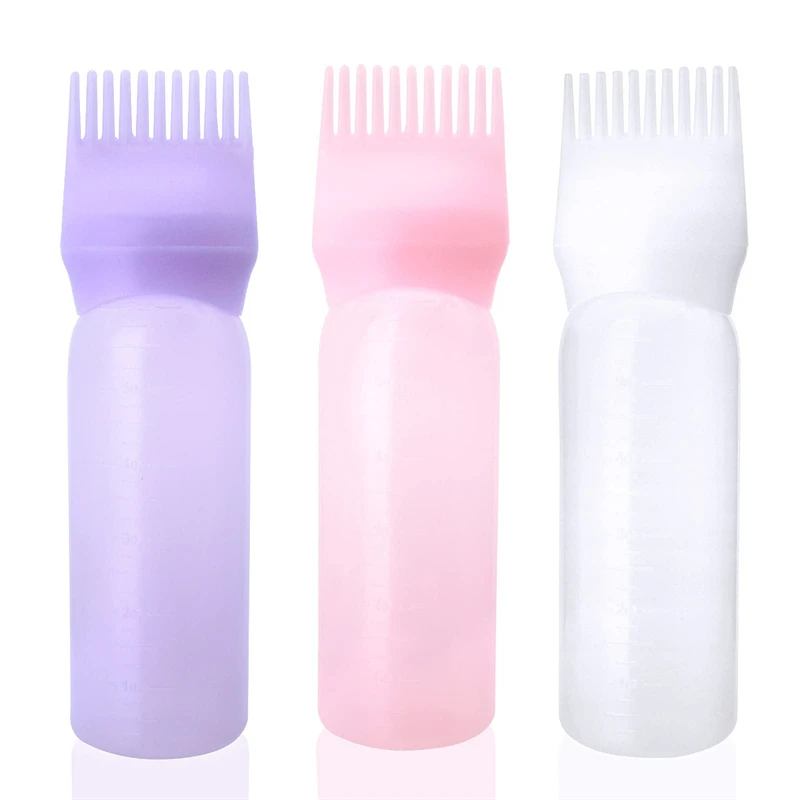 Aplicador de aceite para tinte de cabello, botella profesional para tinte de cabello, herramientas de peluquería, suministros de accesorios