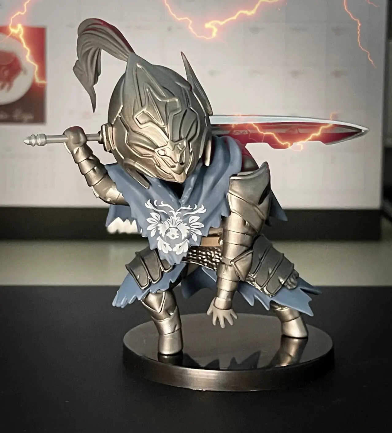 In Q version Dark Souls Anime Action Figure Solaire Artorias Ornstein Fire Keeper Doll Anime Figurine Model Toys view 6