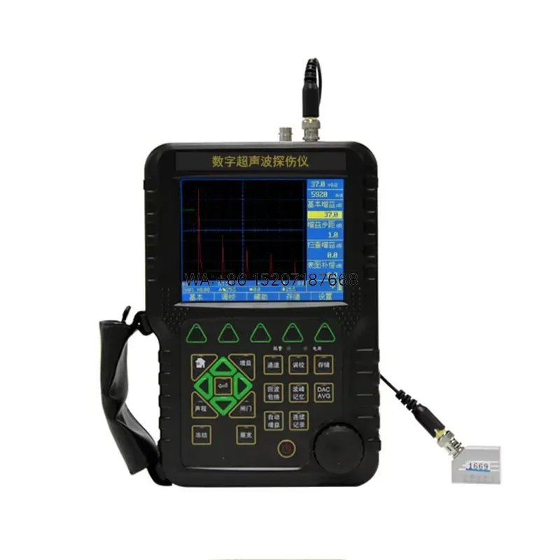Wmwmnu Factory Direct Sale Ultrasonic Testing Equipment High Detection Efficiency NDT Ultrasonic Digital Flaw Detector